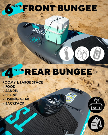 Sports Grey 350x89x15 cm (11'6'') yoga SUP
