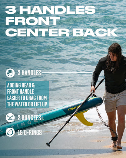 Asiaticus 350x89x15 cm (11'6'') yoga board