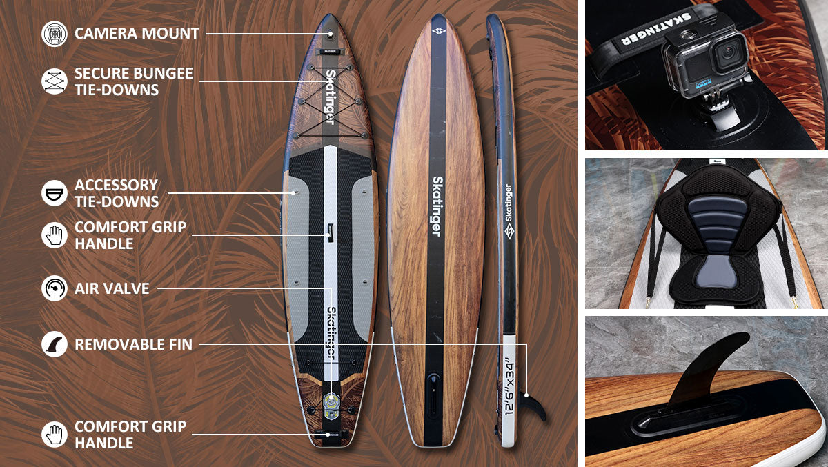 Waverider 380x86x15 cm (12'6'') allround SUP board