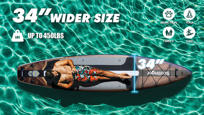 Waverider 380x86x15 cm (12'6'') allround SUP board